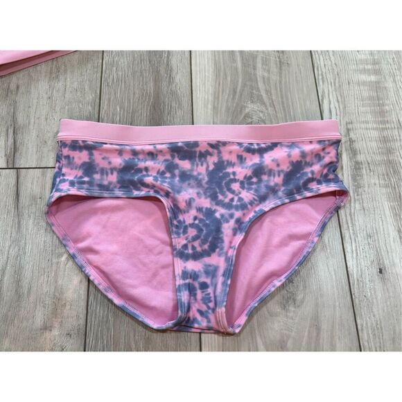 Athleta Girls Pink Free Spirit two-piece bikini swimsuit size 14-16 - Picture 2 of 12